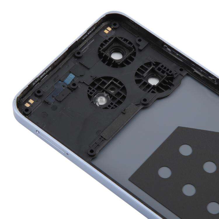 For ZTE Axon 60 Lite Z2356 Glass Battery Back Cover with Middle Frame / Camera Lens Cover(Gold)