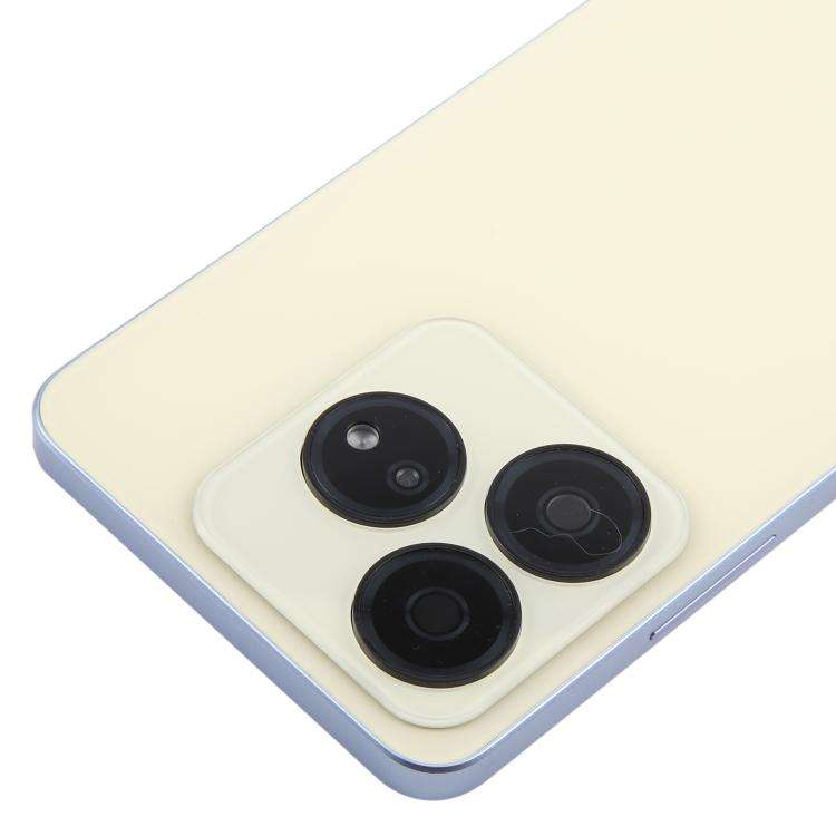 For ZTE Axon 60 Lite Z2356 Glass Battery Back Cover with Middle Frame / Camera Lens Cover(Gold)