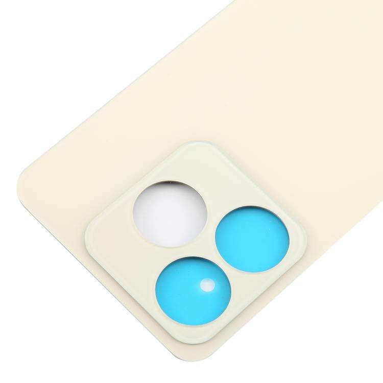 For ZTE Axon 60 Lite Glass Battery Back Cover with Adhesive(Gold)