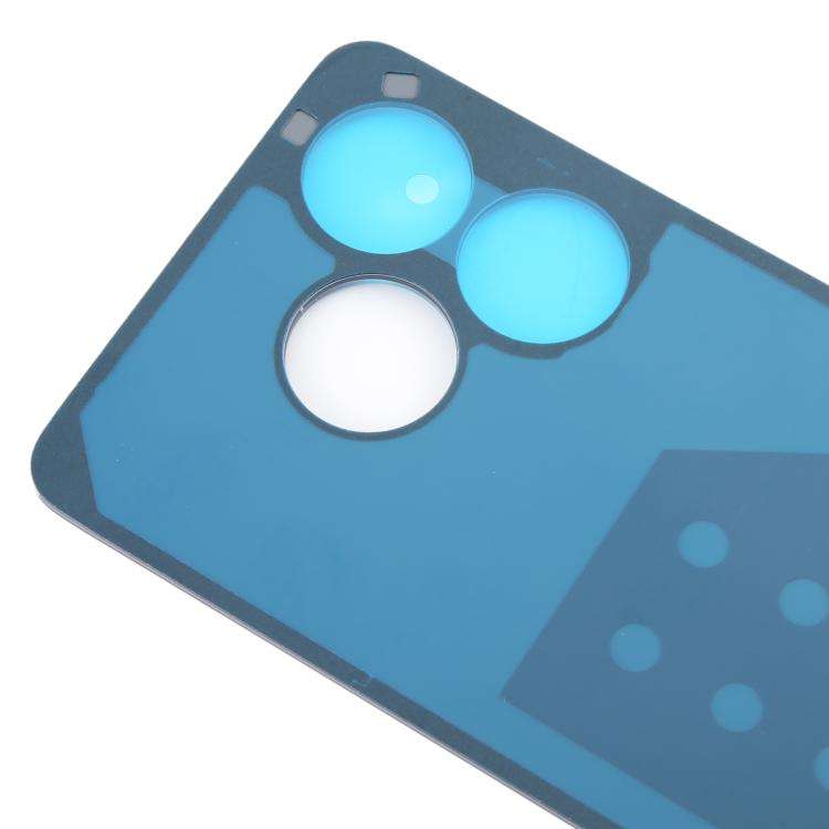 For ZTE Blade V60 Design Z2350 Glass Battery Back Cover with Adhesive(Blue)