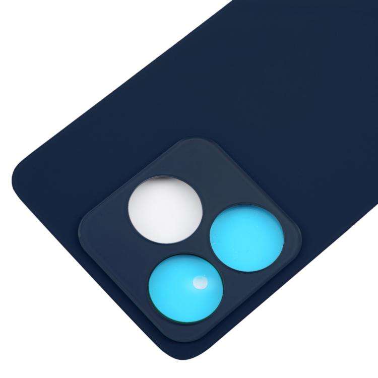 For ZTE Blade V60 Design Z2350 Glass Battery Back Cover with Adhesive(Blue)