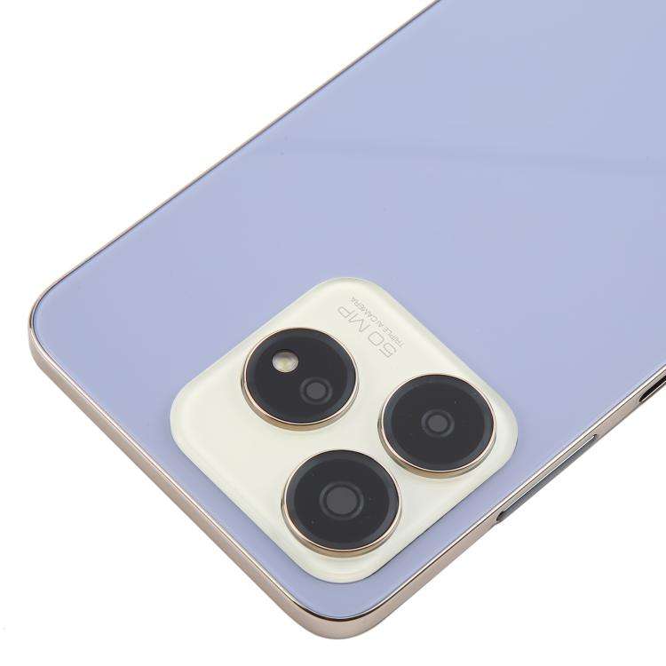 For ZTE Axon 60 / V60 Z2356 Glass Battery Back Cover with Middle Frame / Camera Lens Cover(Purple)