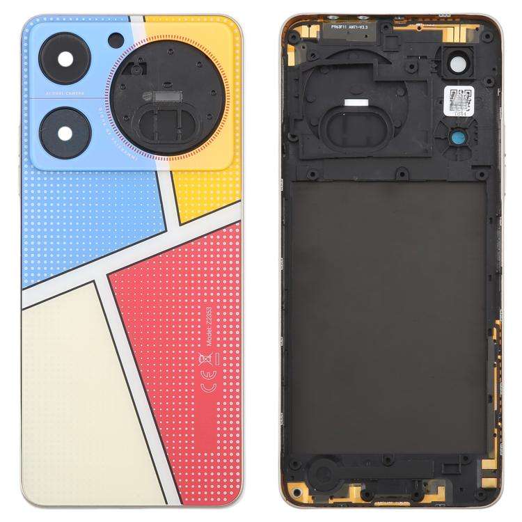 For ZTE nubia Music Z2353 Glass Battery Back Cover with Middle Frame / Camera Lens Cover(Multicol...
