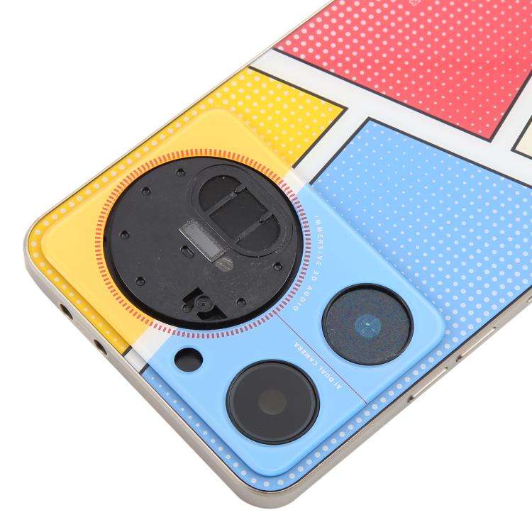 For ZTE nubia Music Z2353 Glass Battery Back Cover with Middle Frame / Camera Lens Cover(Multicol...