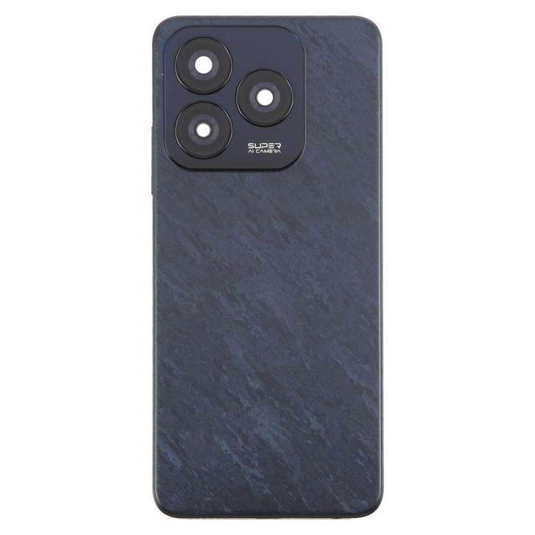 For ZTE Blade A75 4G Z2359 Battery Back Cover with Middle Frame / Camera Lens Cover(Black)