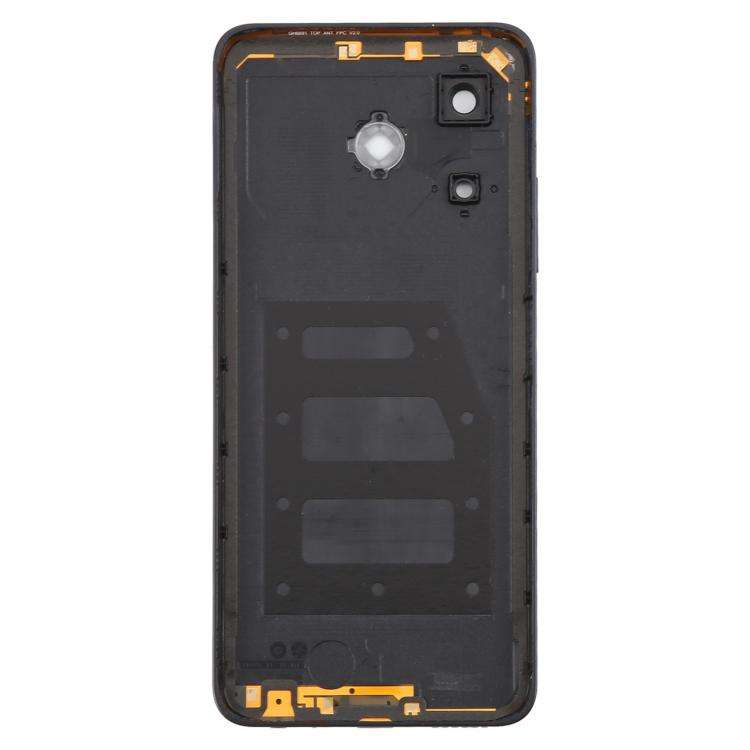 For ZTE Blade A75 4G Z2359 Battery Back Cover with Middle Frame / Camera Lens Cover(Black)