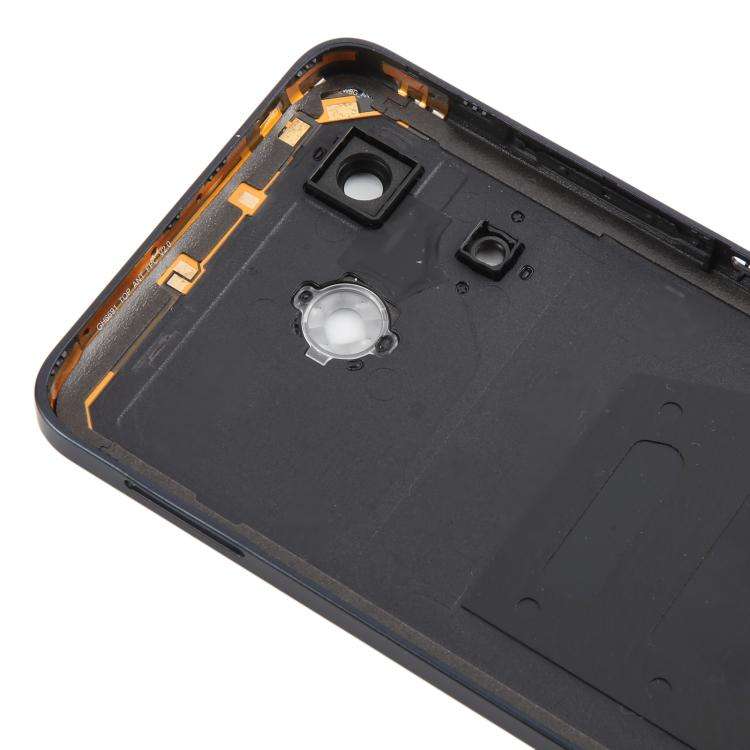 For ZTE Blade A75 4G Z2359 Battery Back Cover with Middle Frame / Camera Lens Cover(Black)