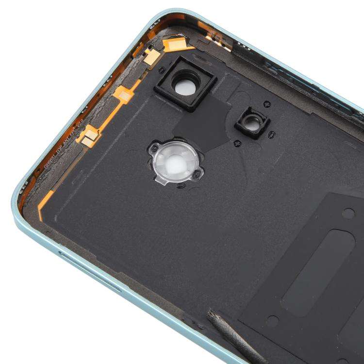 For ZTE Blade A75 4G Z2359 Battery Back Cover with Middle Frame / Camera Lens Cover(Green)