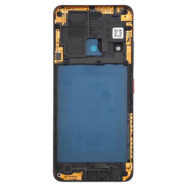 For ZTE nubia Focus Glass Battery Back Cover with Middle Frame / Camera Lens Cover(Black)