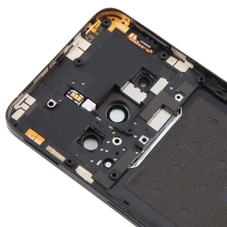For ZTE nubia Focus Pro Z2351N Glass Battery Back Cover with Middle Frame / Camera Lens Cover(Black)