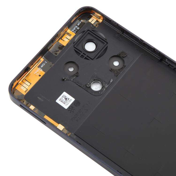 For ZTE Blade V50 Vita Battery Back Cover with Camera Lens Cover(Black)