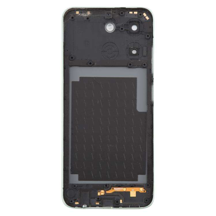 For ZTE Blade A35 Z2453 Battery Back Cover with Middle Frame / Camera Lens Cover(Green)