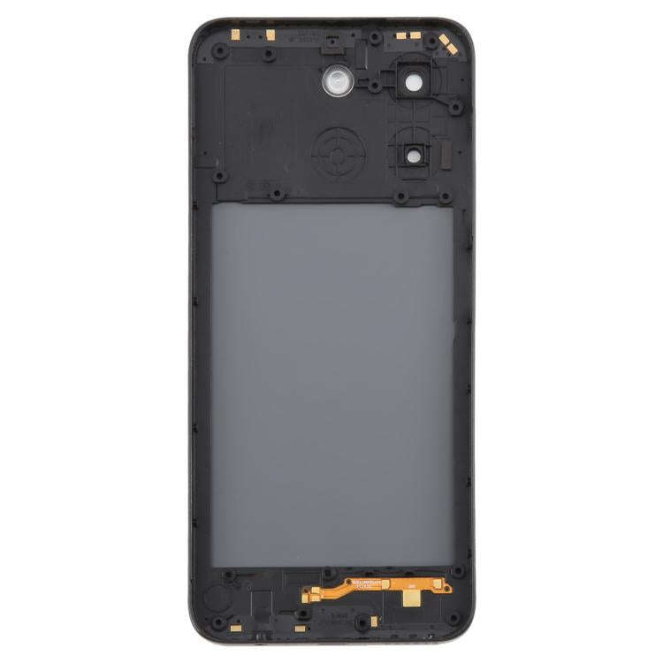 For ZTE Blade A55 Z2450 Battery Back Cover with Middle Frame / Camera Lens Cover(Black)