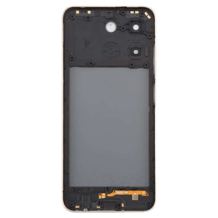 For ZTE Blade A55 Z2450 Battery Back Cover with Middle Frame / Camera Lens Cover(Orange)