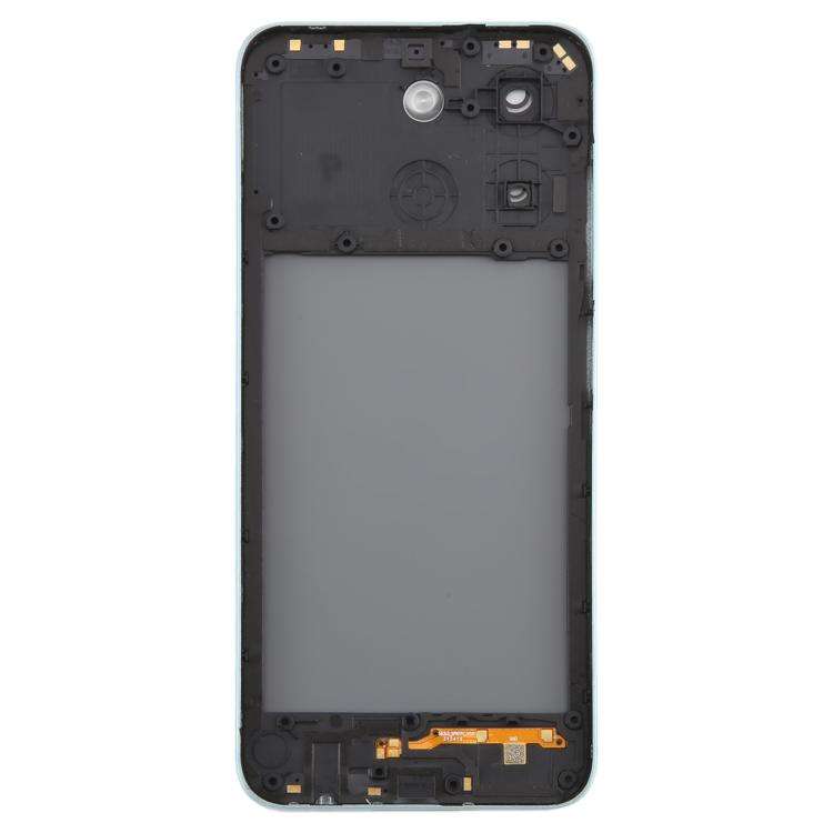 For ZTE Blade A55 Z2450 Battery Back Cover with Middle Frame / Camera Lens Cover(Green)