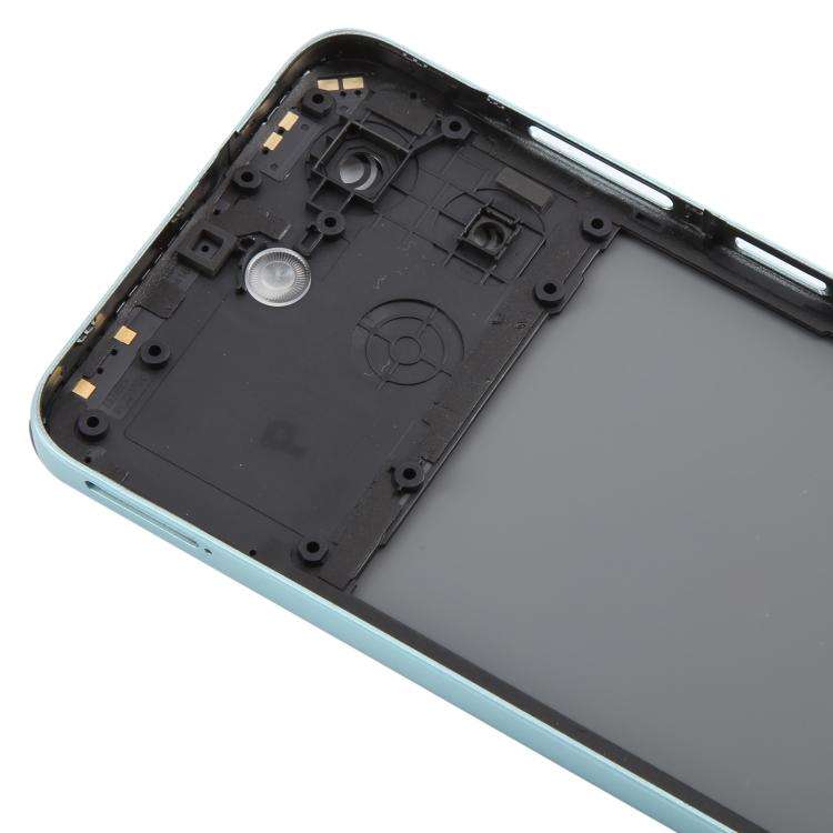 For ZTE Blade A55 Z2450 Battery Back Cover with Middle Frame / Camera Lens Cover(Green)
