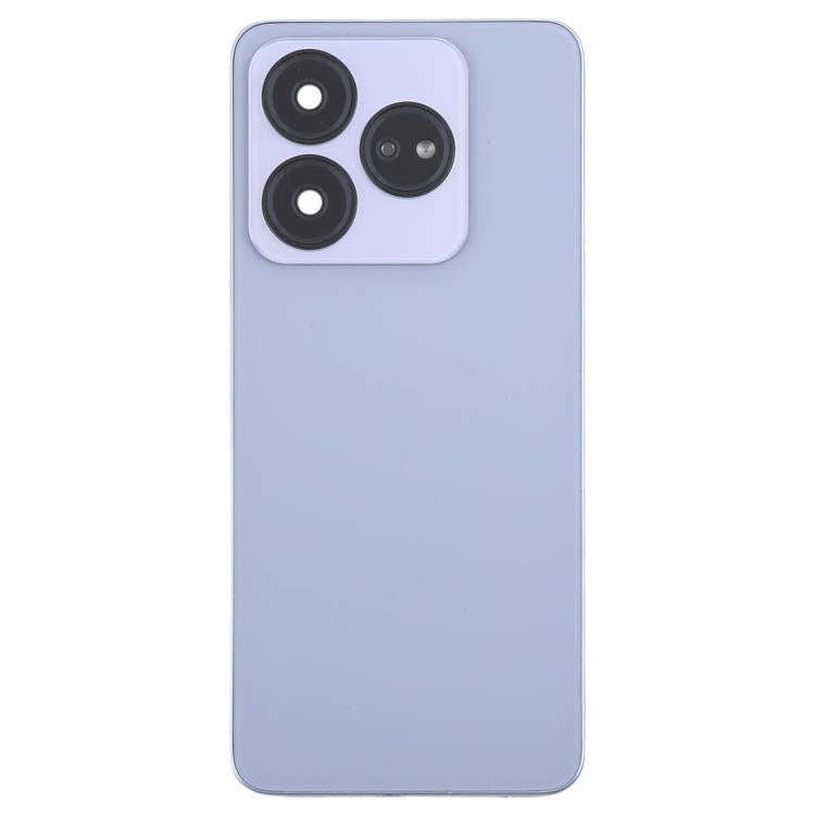 For ZTE Blade V60 Design Z2350 Glass Battery Back Cover with Middle Frame / Camera Lens Cover(Pur...