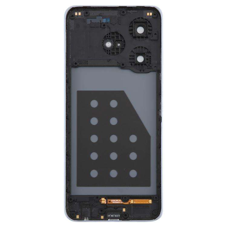 For ZTE Blade V60 Design Z2350 Glass Battery Back Cover with Middle Frame / Camera Lens Cover(Pur...