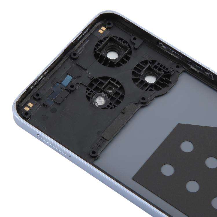 For ZTE Blade V60 Design Z2350 Glass Battery Back Cover with Middle Frame / Camera Lens Cover(Pur...