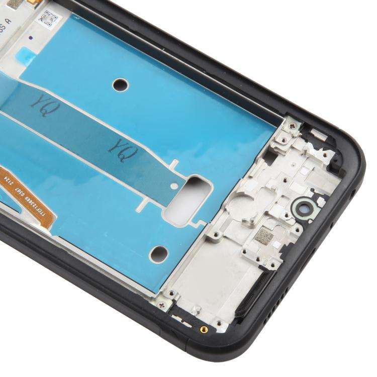 For Nokia XR20 Original Front Housing LCD Frame Bezel Plate (Black)