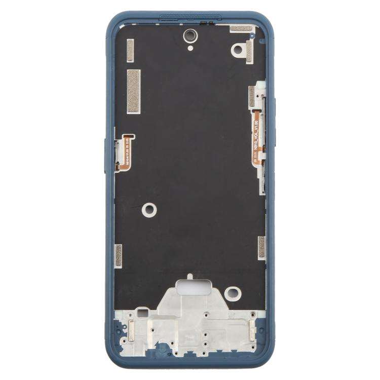 For Nokia XR20 Original Front Housing LCD Frame Bezel Plate (Blue)