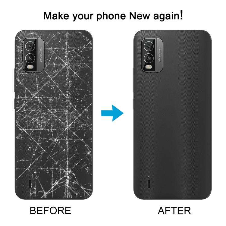 For Nokia C210 Original Battery Back Cover(Black)