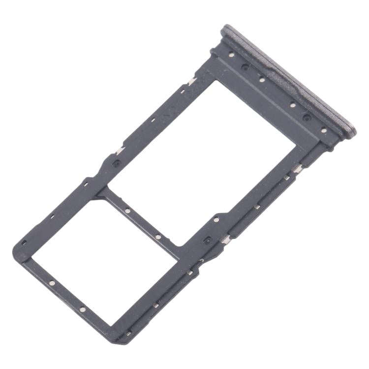 For Nokia C110 Original SIM Card Tray + Micro SD Card Tray (Black)