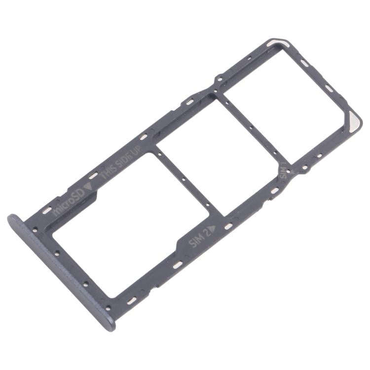 For Nokia C32 Original SIM Card Tray + SIM Card Tray + Micro SD Card Tray (Blue)