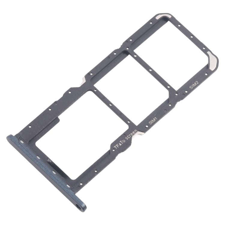 For Nokia G11 Original SIM Card Tray + SIM Card Tray + Micro SD Card Tray (Black)