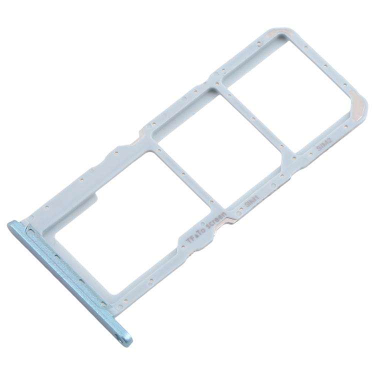 For Nokia G21 Original SIM Card Tray + SIM Card Tray + Micro SD Card Tray (Blue)