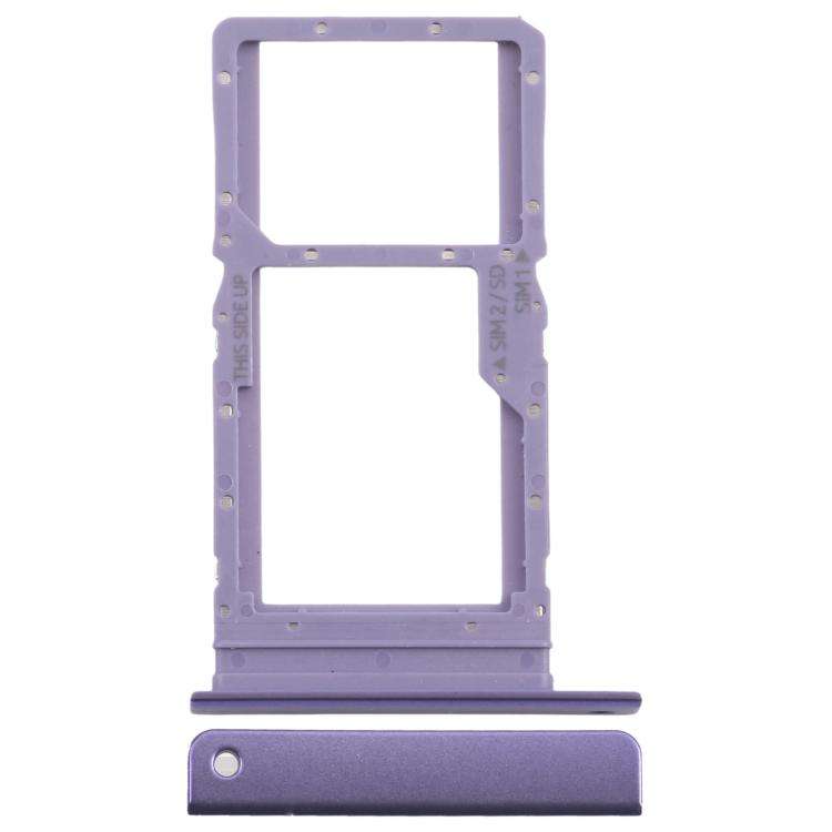 For Nokia G42 Original SIM Card Tray + SIM Card Tray / Micro SD Card Tray (Purple)