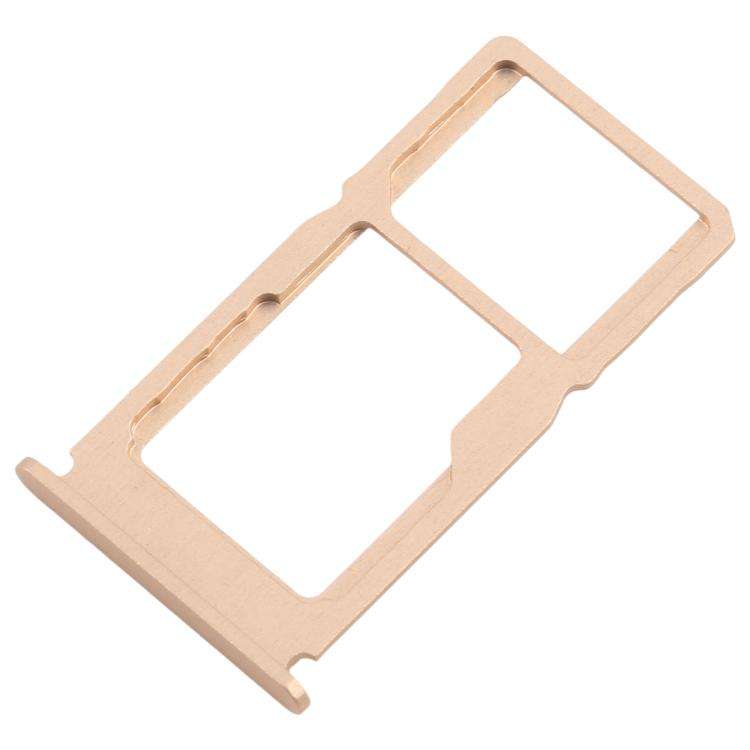 For Nokia G50 Original SIM Card Tray + SIM Card Tray / Micro SD Card Tray (Gold)
