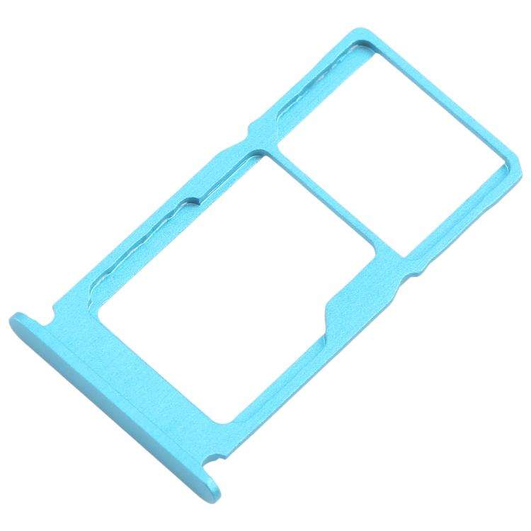 For Nokia G50 Original SIM Card Tray + SIM Card Tray / Micro SD Card Tray (Blue)