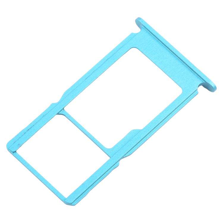 For Nokia G50 Original SIM Card Tray + SIM Card Tray / Micro SD Card Tray (Blue)