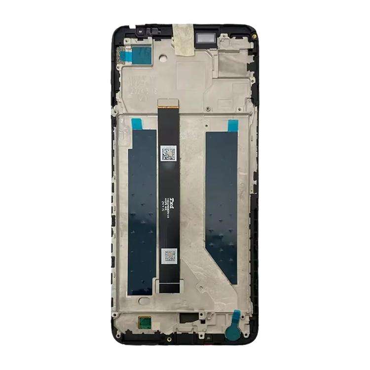 For ZTE nubia Neo 2 5G Z2352N LCD Screen Digitizer Full Assembly with Frame (Black)