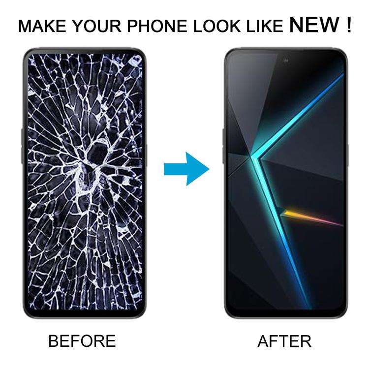 For ZTE nubia Neo 2 5G Z2352N LCD Screen Digitizer Full Assembly with Frame (Black)