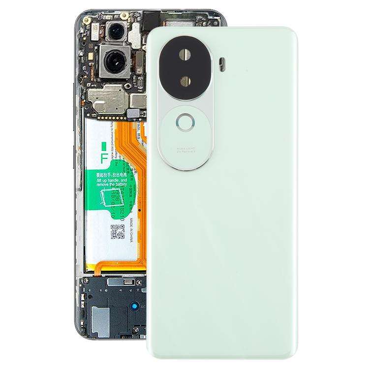 For vivo V40e Battery Back Cover with Camera Lens Cover(Green)
