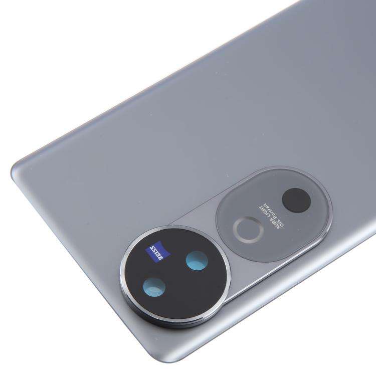 For vivo V40 Battery Back Cover with Camera Lens Cover(Gray)