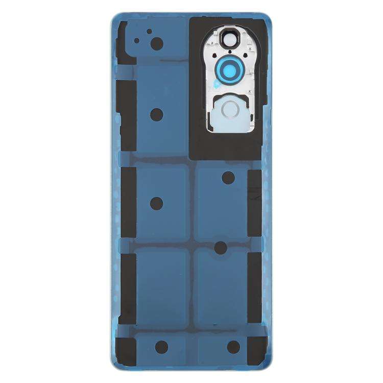 For vivo V40 Battery Back Cover with Camera Lens Cover(Blue)