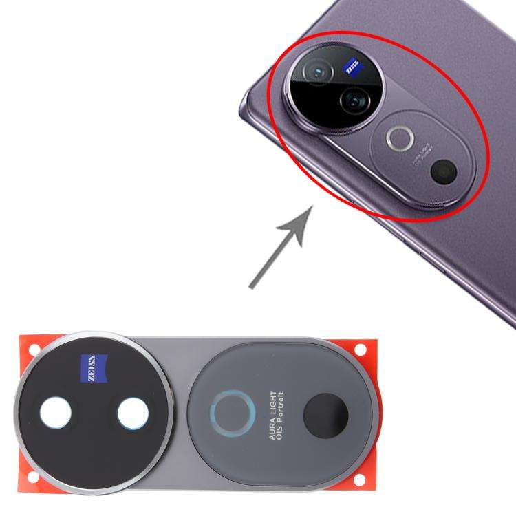 For vivo V40 Original Rear Camera Lens Cover (Grey)