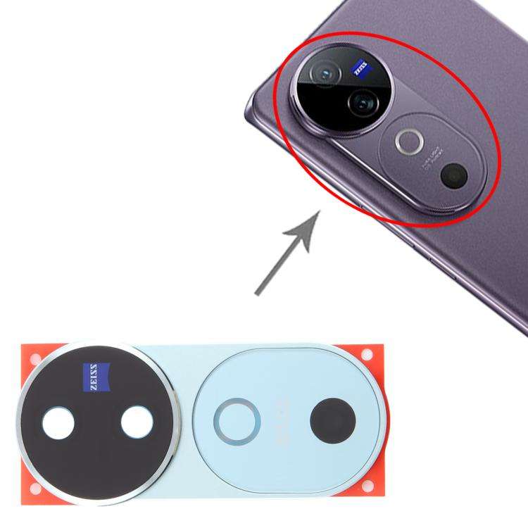 For vivo V40 Original Rear Camera Lens Cover (Blue)