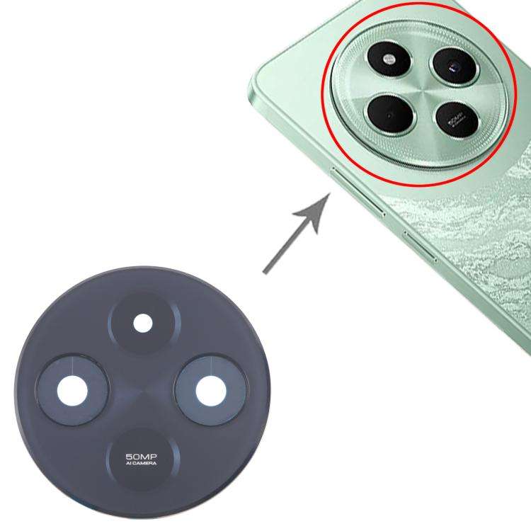 For Xiaomi Poco C75 5G Original Rear Camera Lens Cover (Black)