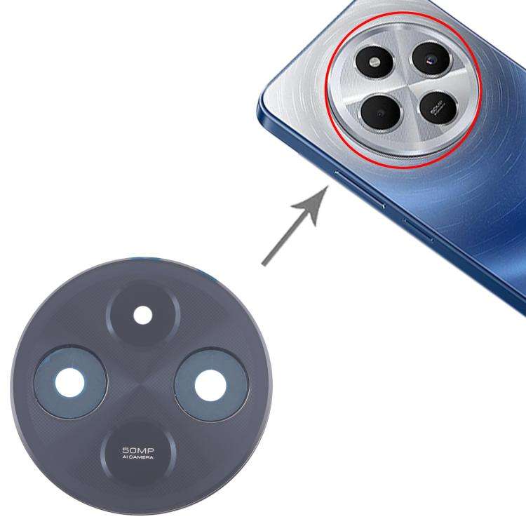 For Xiaomi Redmi 14C 4G Original Rear Camera Lens Cover (Black)