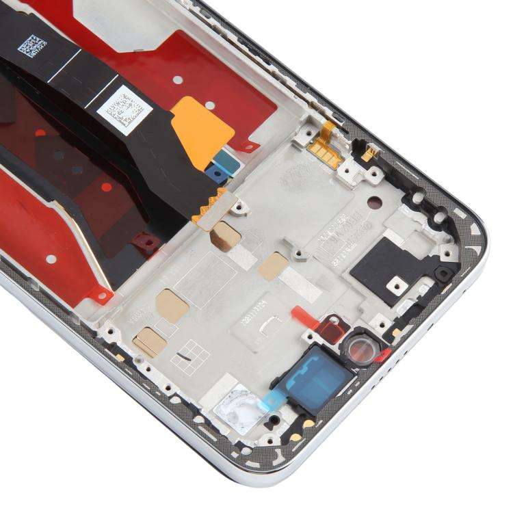 For Honor 300 Original LCD Screen Digitizer Full Assembly with Frame (Silver)