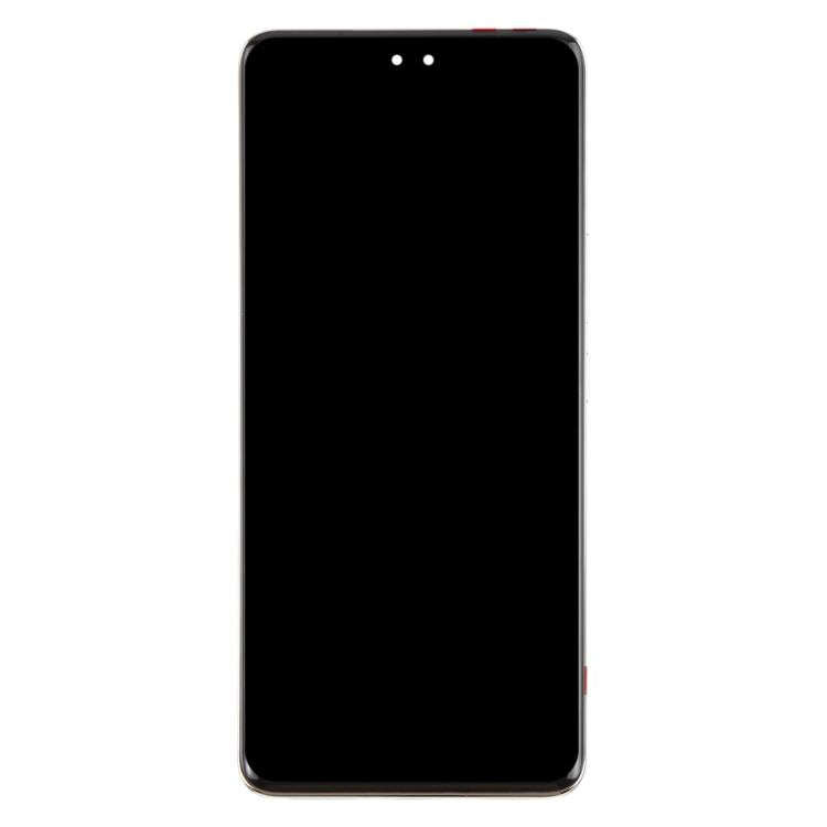 For Honor 90 Pro Original LCD Screen Digitizer Full Assembly with Frame (Silver)