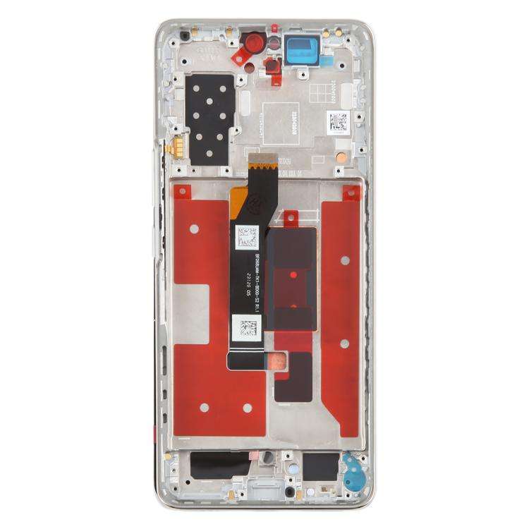 For Honor 90 Pro Original LCD Screen Digitizer Full Assembly with Frame (Silver)