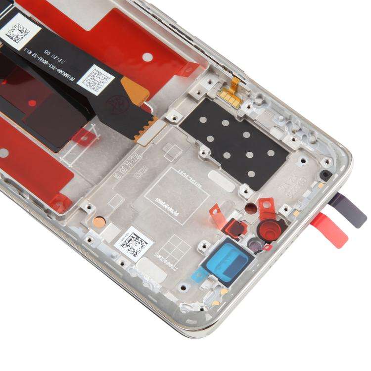 For Honor 90 Pro Original LCD Screen Digitizer Full Assembly with Frame (Silver)