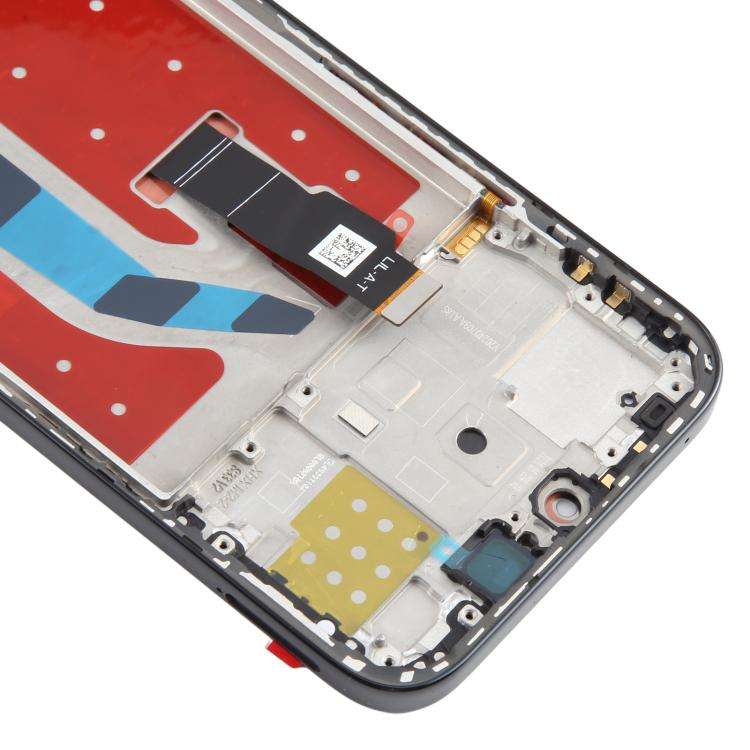 For Honor X60i Original LCD Screen Digitizer Full Assembly with Frame (Black)