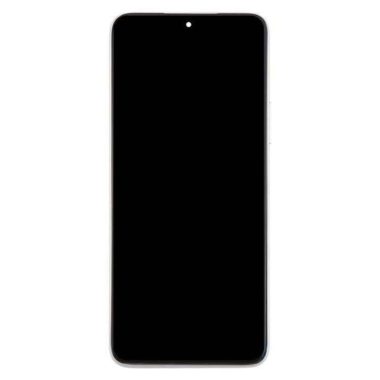 For Honor X60 Original LCD Screen Digitizer Full Assembly with Frame (Silver)
