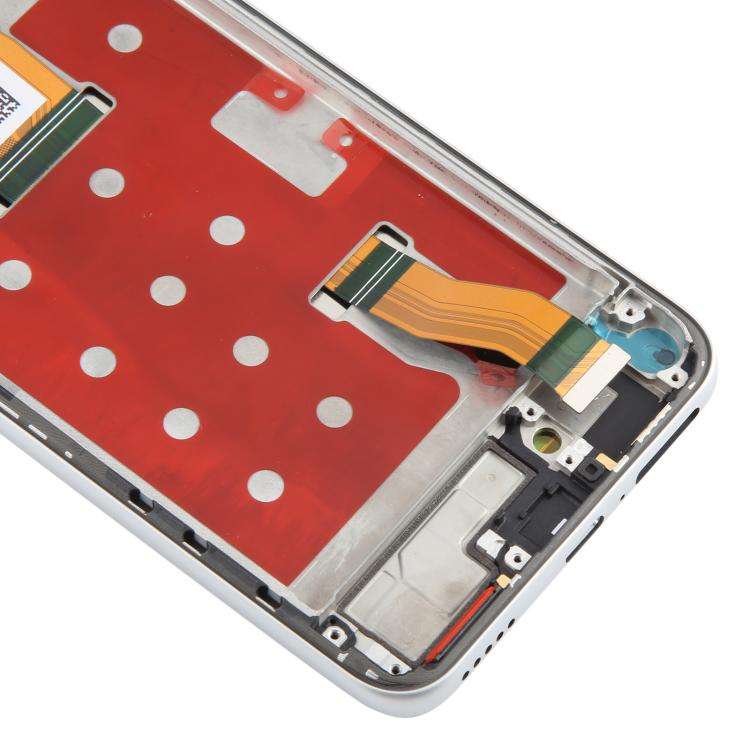 For Honor X60 Original LCD Screen Digitizer Full Assembly with Frame (Silver)